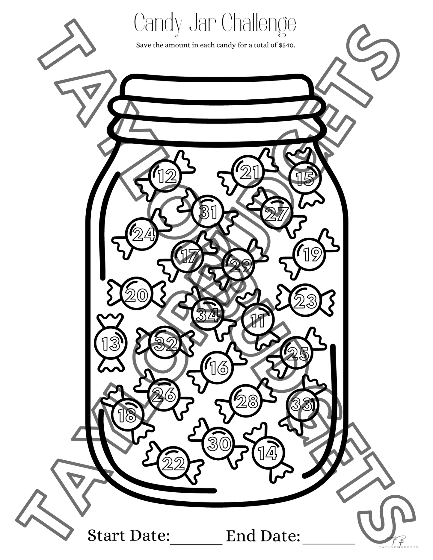 Individual Savings Challenges: Level 1