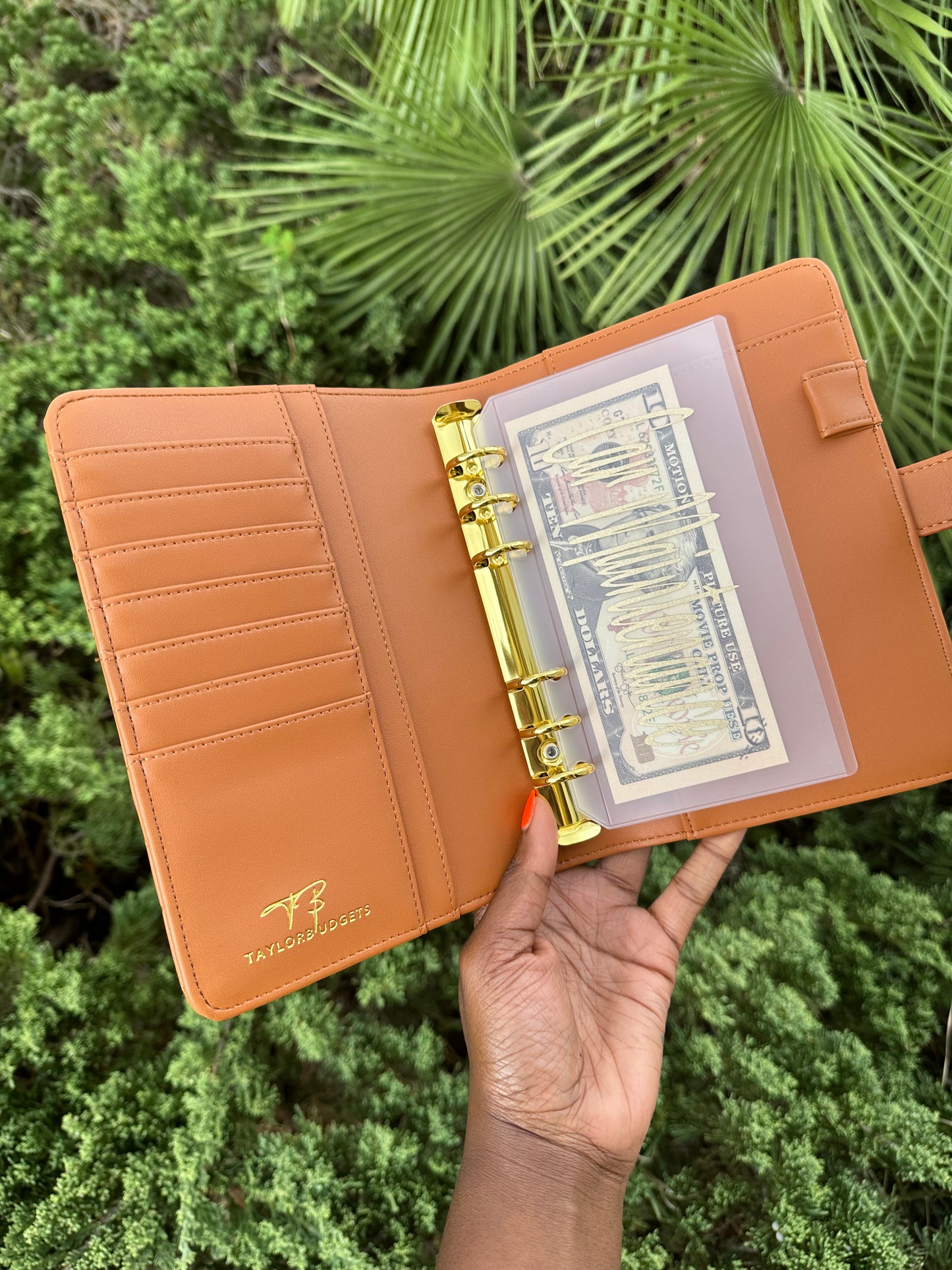 Sweet Caramel A6 Quilted Binder – TaylorBudgets